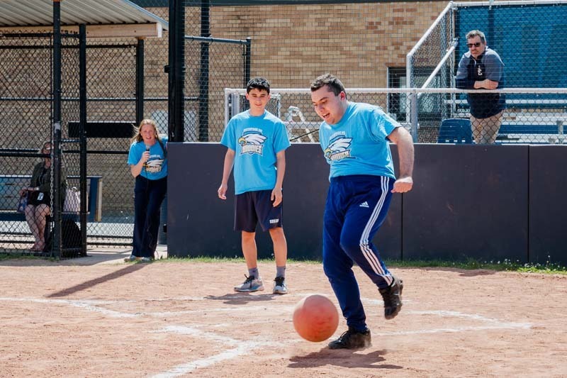 BHS Buddies Celebrate Second Annual Kickball Game