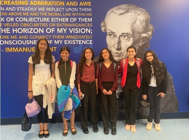 Congratulations to:  Diyaa Shah, Ayana Garg, Niyumi Wijesundara, Aditi Sujin, Amiyah Kaur and Sureena Kaur who participated and earned medals at the Long Island Math Fair at Hofstra University on Friday, April 24th, 2026.