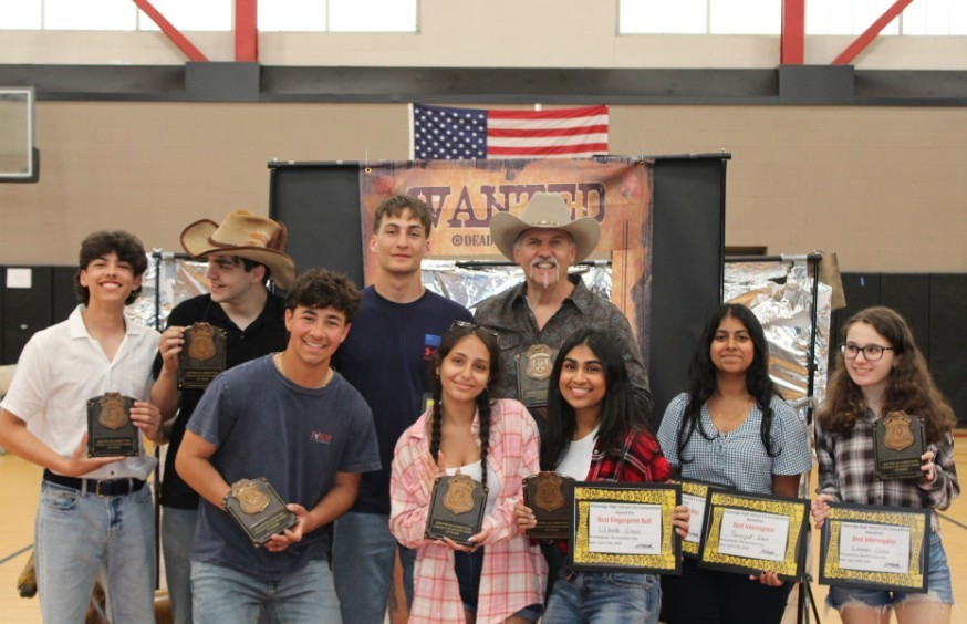 Bethpage High School Crime Scene Investigation Students win CSI Competition in Plainedge