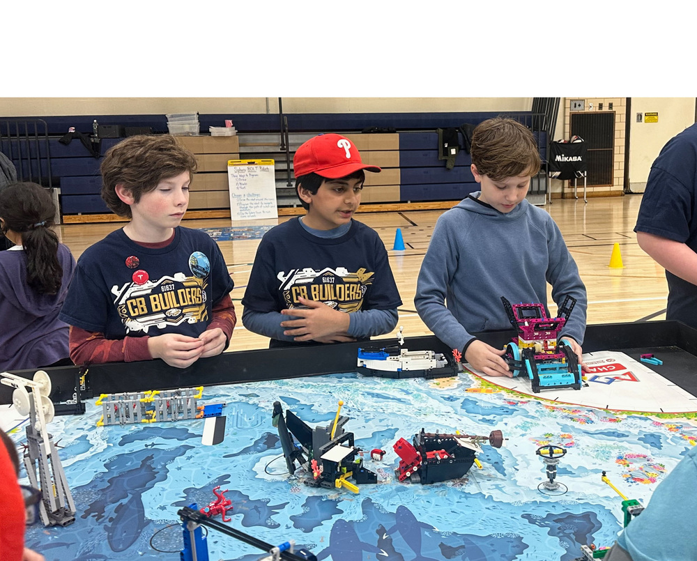 students at steam night