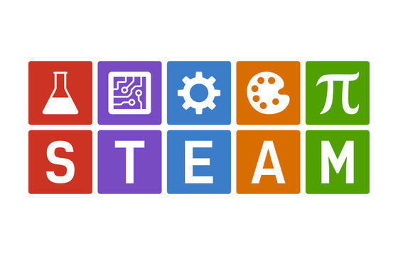 STEAM Logo for Kramer Lane STEAM Night