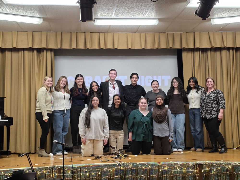 Bethpage High School's Cabaret Night Performers in the Little Theatre