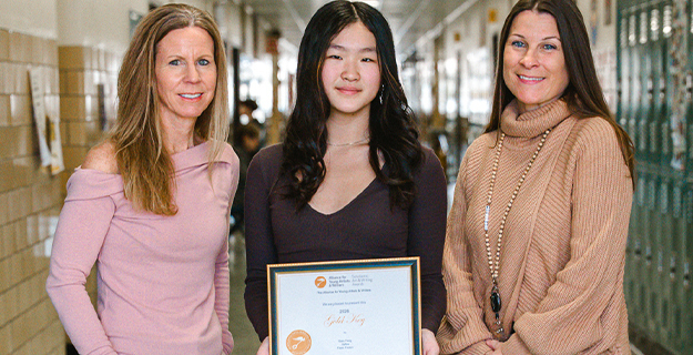 JFK 8th grader wins gold in prestigious Scholastic Art & Writing Awards