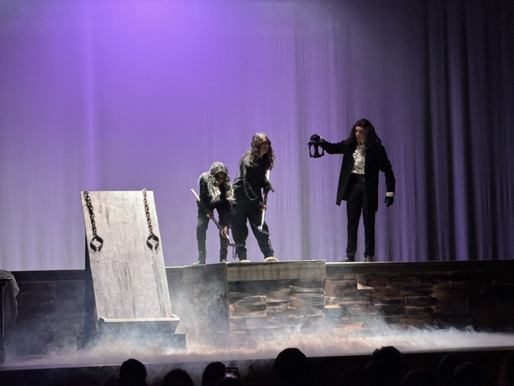 opening night of Frankenstein 
