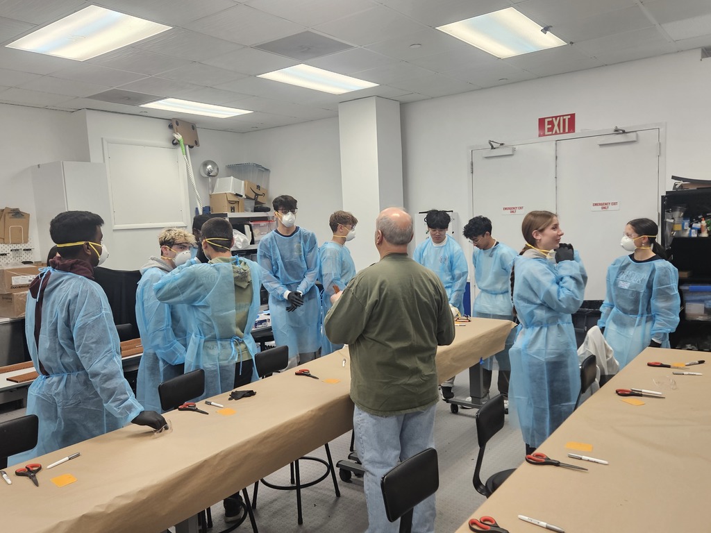 Composite Class attended by BHS students at the Cradle of Aviation