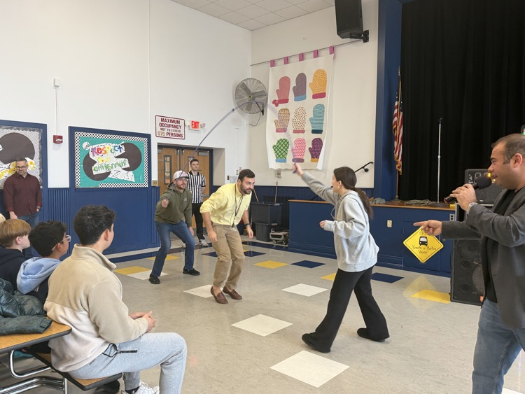 Fifth grade enjoying the challenge of the game.