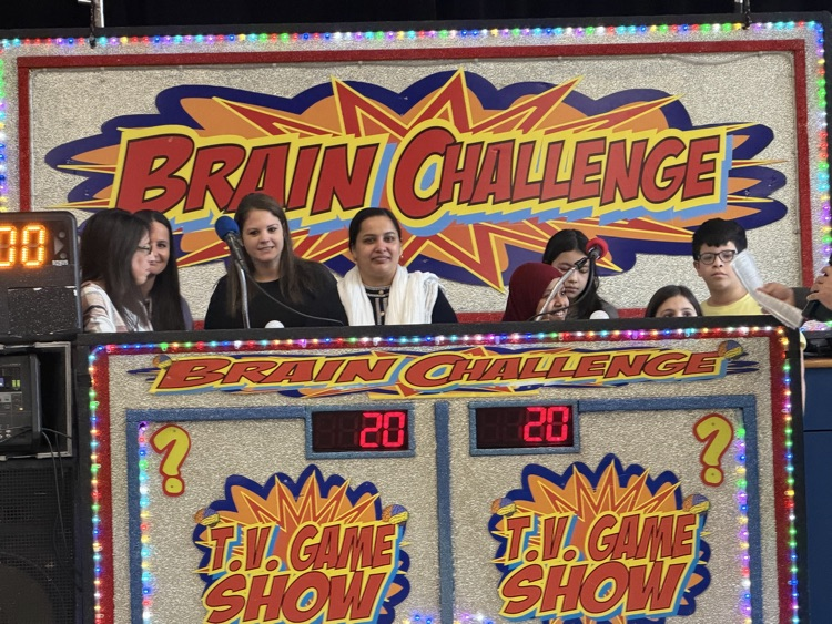 Fifth grade enjoying the challenge of the game.