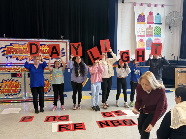 Fifth grade enjoying the challenge of the game.