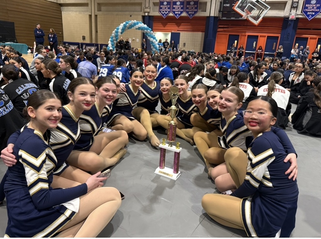 Kickline team at competition