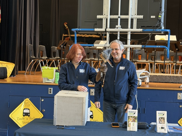 Student Council and wildlife presentation.