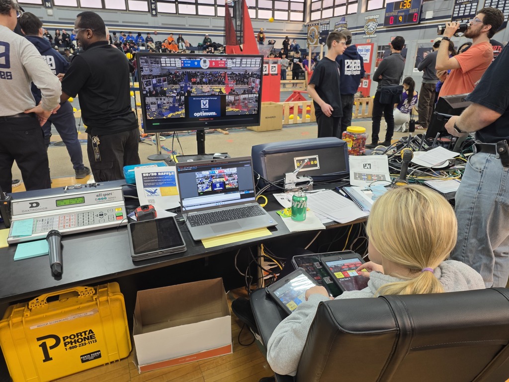 Angelina was in charge of scoring at the Eighth Annual Regal Eagle Rampage Event.