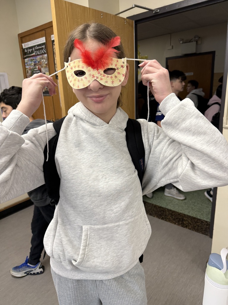 Students celebrating Carenvale