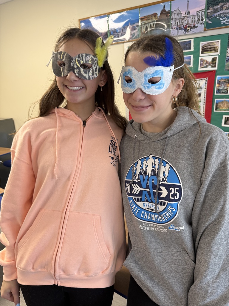 Students celebrating Carenvale