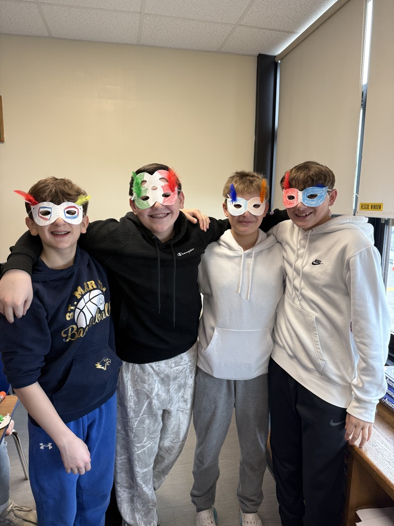 Students celebrating Carenvale