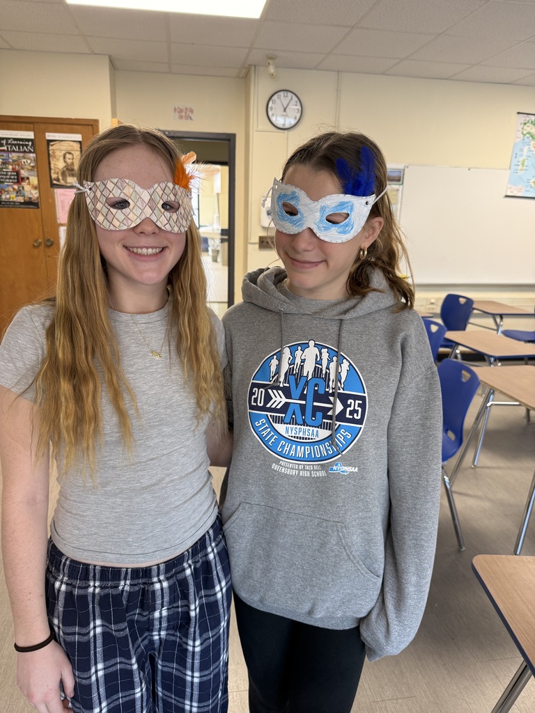 Students celebrating Carenvale