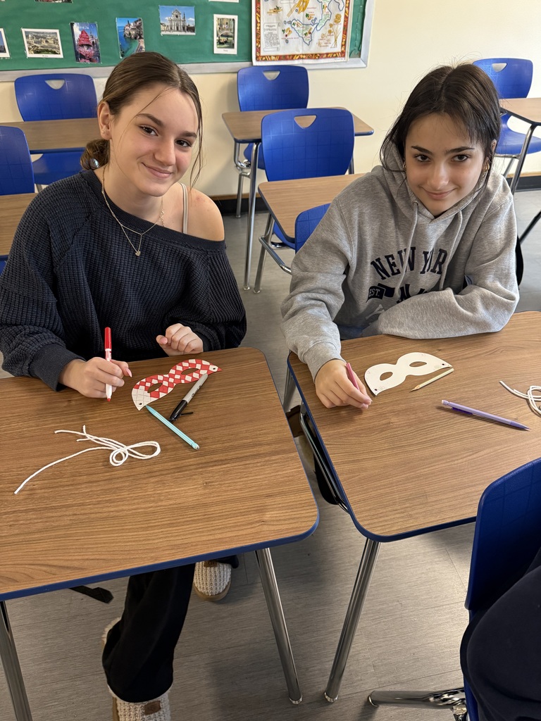 Students celebrating Carenvale