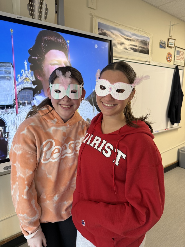 Students celebrating Carenvale