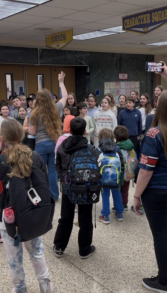 CBS Choir Students singing for MIOSM