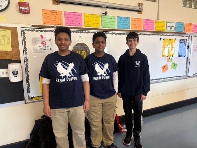 Hackathon and Regal Eagle team