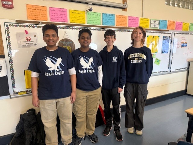 Hackathon and Regal Eagle team