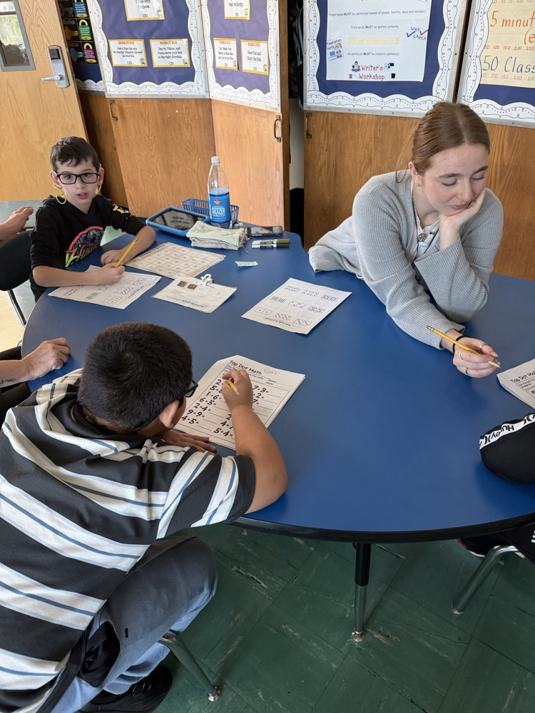 Students learning at CBS.