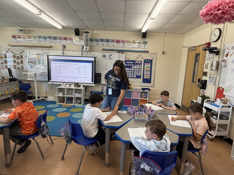 Students learning at CBS.