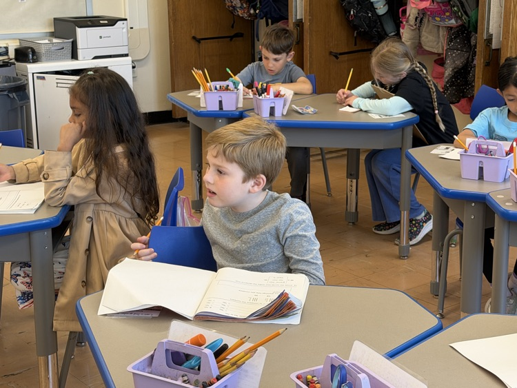 Students learning at CBS.