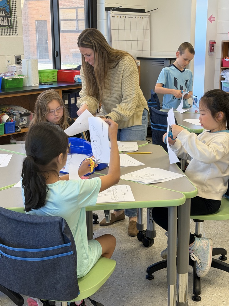 Students learning at CBS.