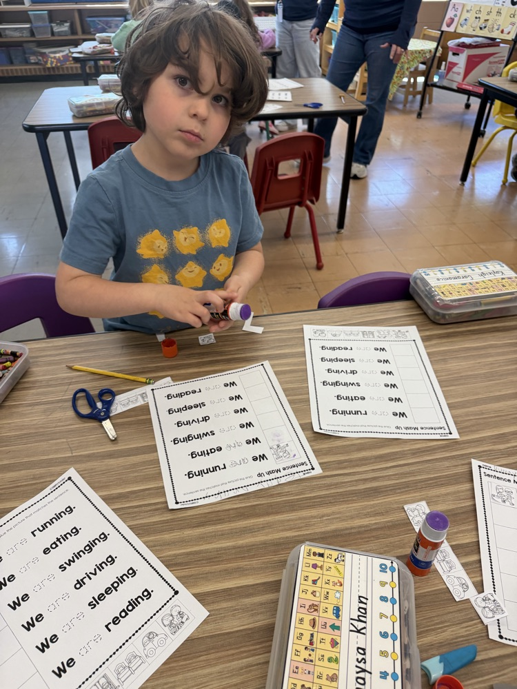 Students learning at CBS.