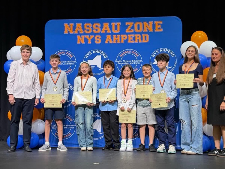 Congratulations to our Nassau Zone NYS AHPERD Outstanding Physical Education Students of the Year! 