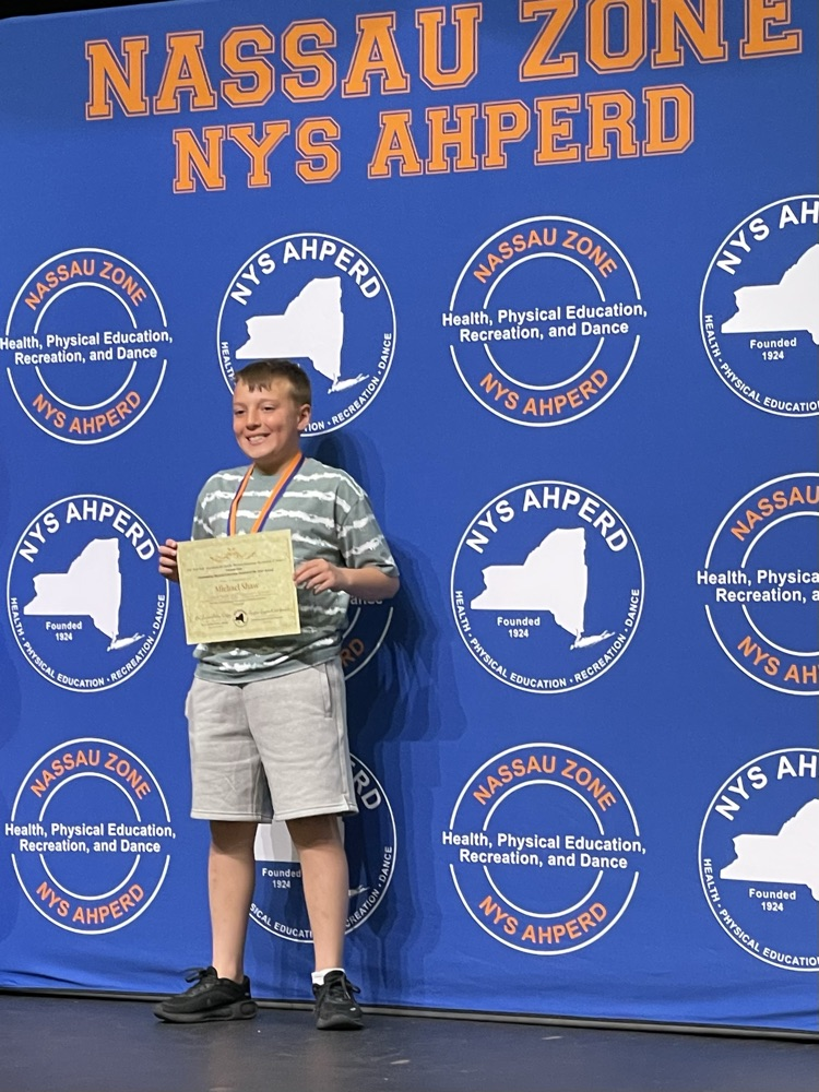 Congratulations to our Nassau Zone NYS AHPERD Outstanding Physical Education Students of the Year! 