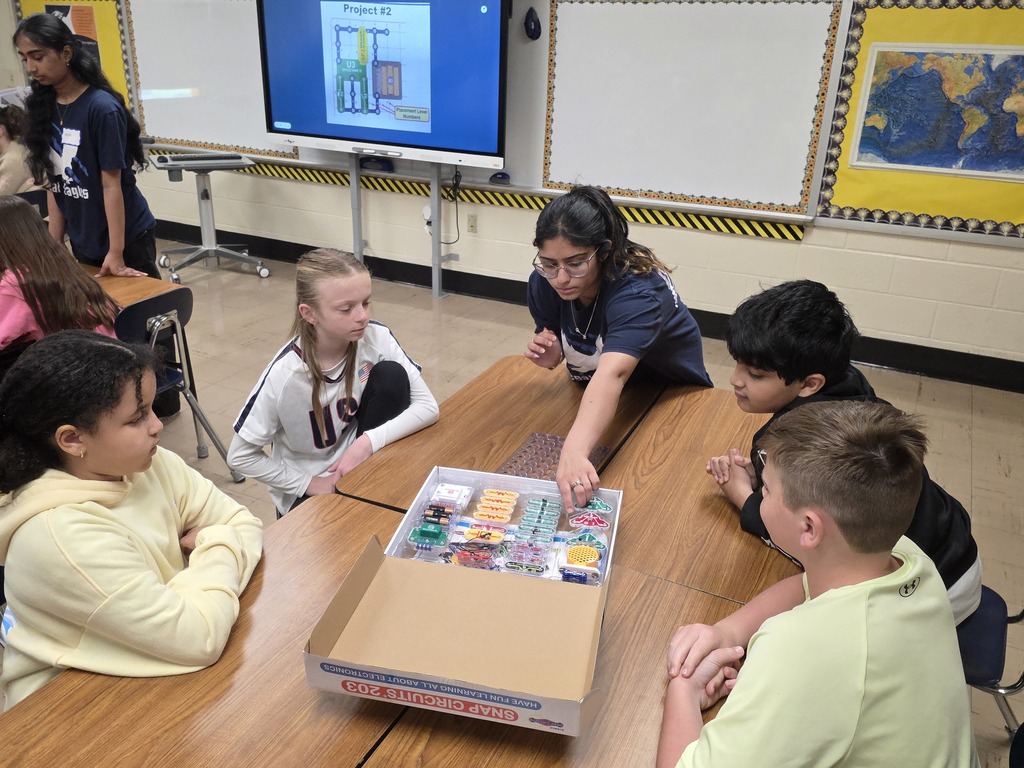 Regal Eagles Visit Charles Campagne for the Engineers Helping Engineers Program