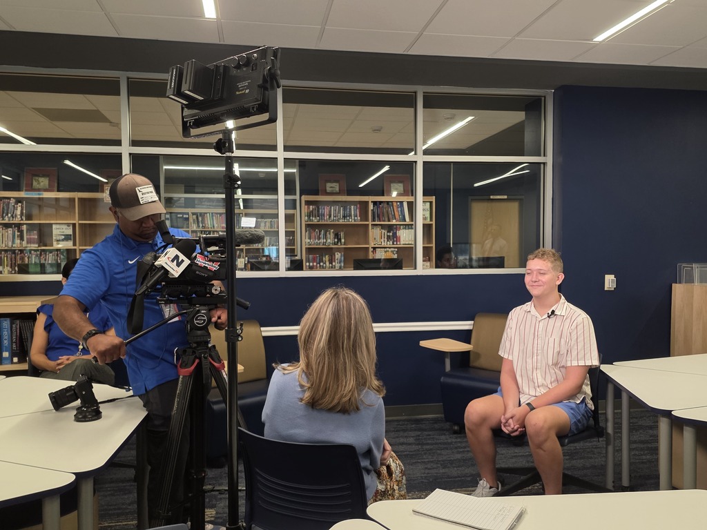 Bethpage High School's Television Intern Luke Interviewed by Newsday