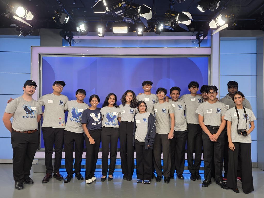 Regal Eagles at Optimum for the News 12 Studios Tour