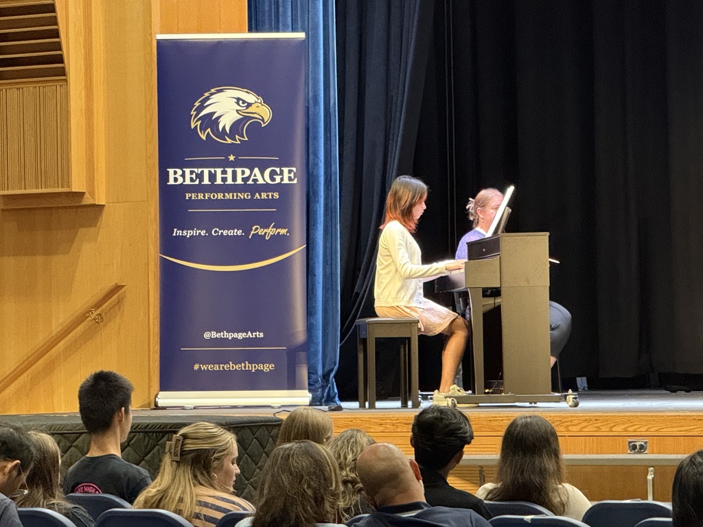 Tri-M Student Performer on Piano