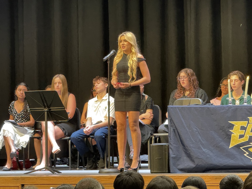 Tri-M Student performer on voice