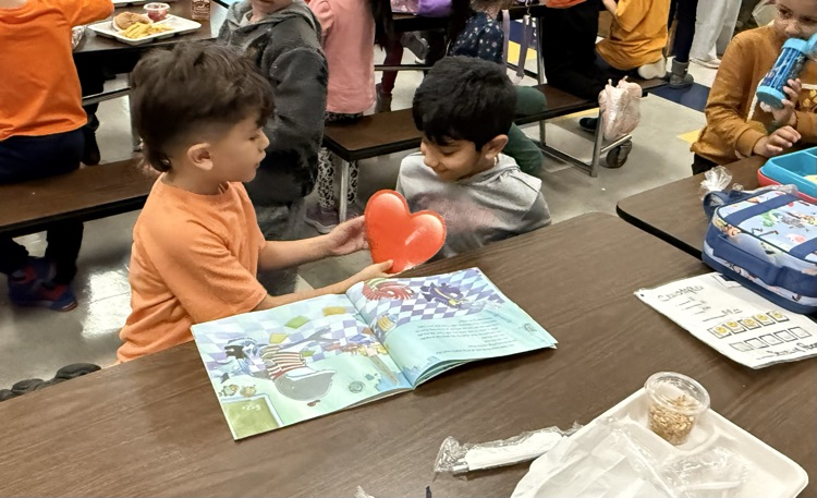 Our students enjoyed sharing kindness and compliments with one another