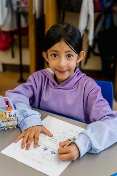 Students at Central Boulevard Elementary School put pen to paper for this month's Thoughtful Thursday with a project that was both creative and meaningful: writing letters to the students who will take their place next year.
