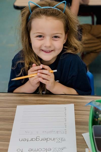 Students at Central Boulevard Elementary School put pen to paper for this month's Thoughtful Thursday with a project that was both creative and meaningful: writing letters to the students who will take their place next year.