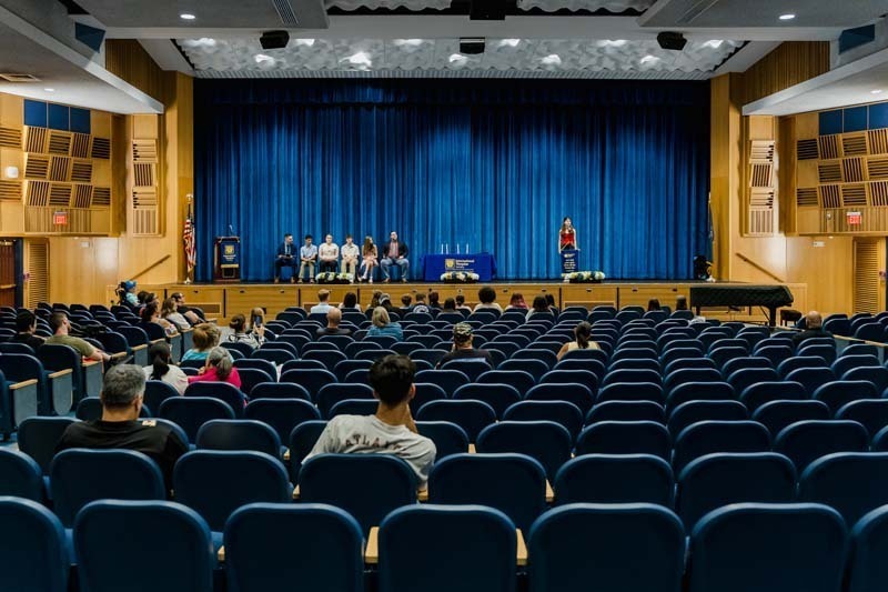 On May 26, Bethpage High School welcomed nine new members into its chapter of the International Thespian Society (ITS).