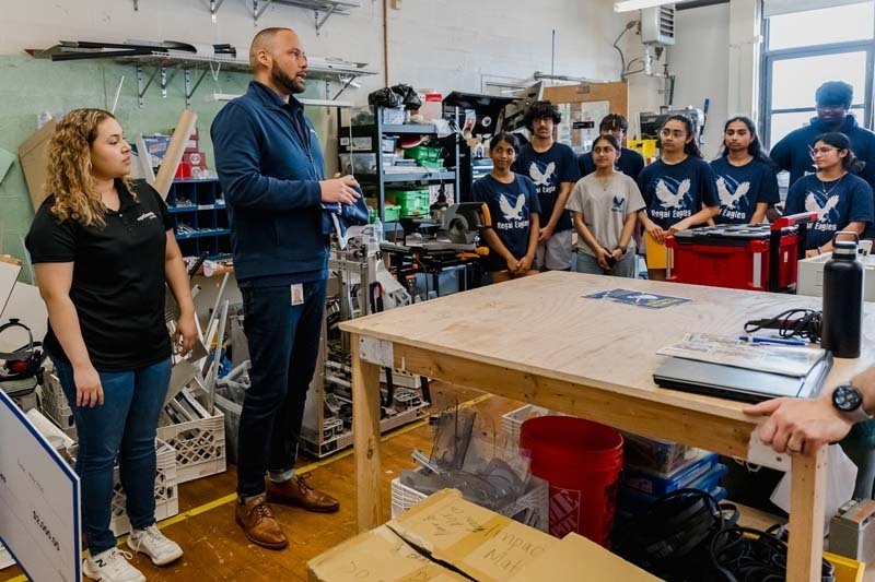  Regal Eagles, Bethpage High School’s robotics team.