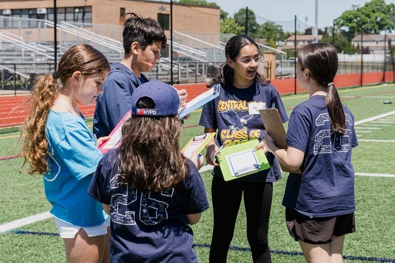 Bethpage 5th graders kick off middle school journey with a day of team building at JFK