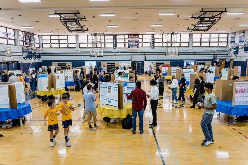 On June 2, Bethpage High School celebrated its 16th annual Science Research Symposium, a showcase of the remarkable work by students in the school's Science Research program, led by Ms. Nicole Dulaney.