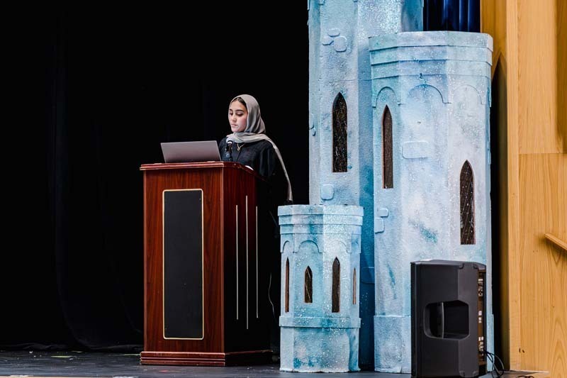 On June 2, Bethpage High School celebrated its 16th annual Science Research Symposium, a showcase of the remarkable work by students in the school's Science Research program, led by Ms. Nicole Dulaney.