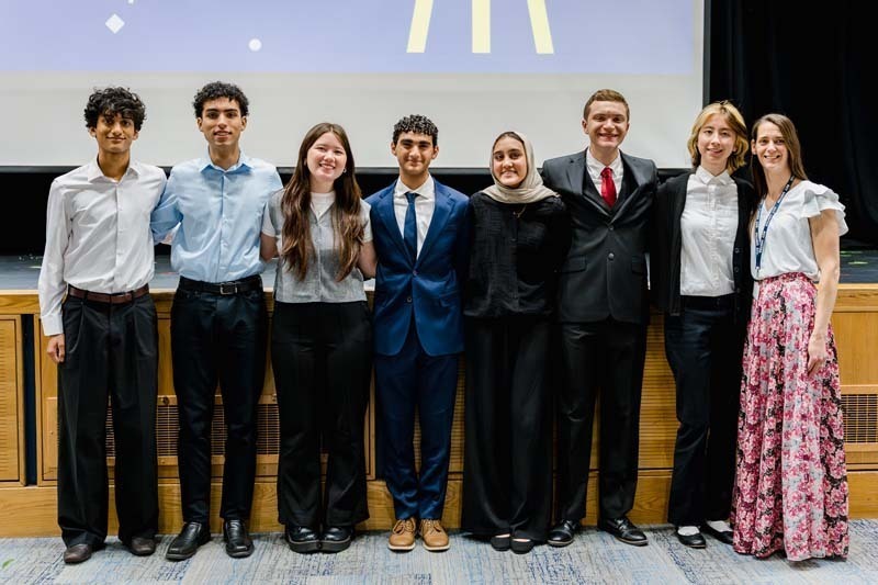 On June 2, Bethpage High School celebrated its 16th annual Science Research Symposium, a showcase of the remarkable work by students in the school's Science Research program, led by Ms. Nicole Dulaney.