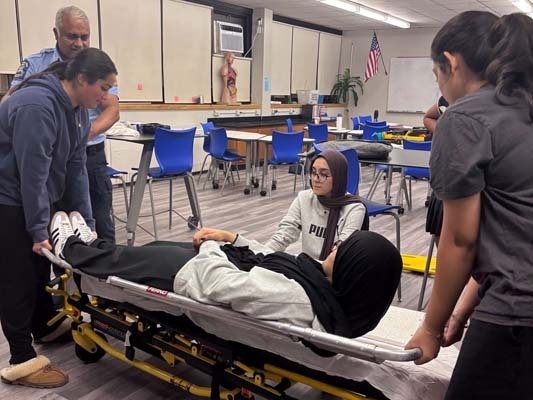 Bethpage High School students complete first-ever EMT program