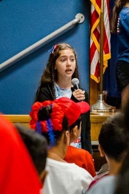 CCS celebrates America's 250th birthday with a patriotic assembly