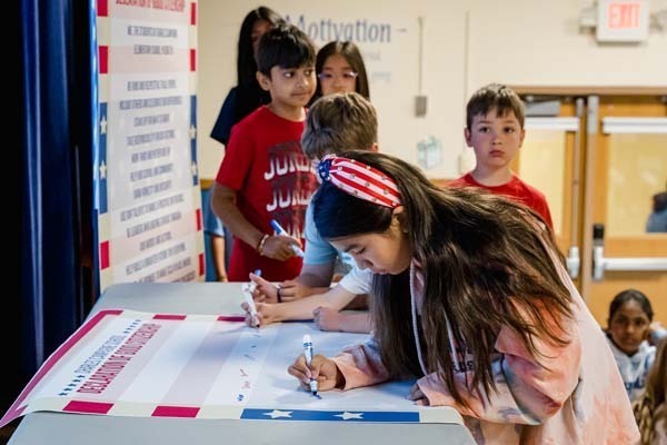 CCS celebrates America's 250th birthday with a patriotic assembly