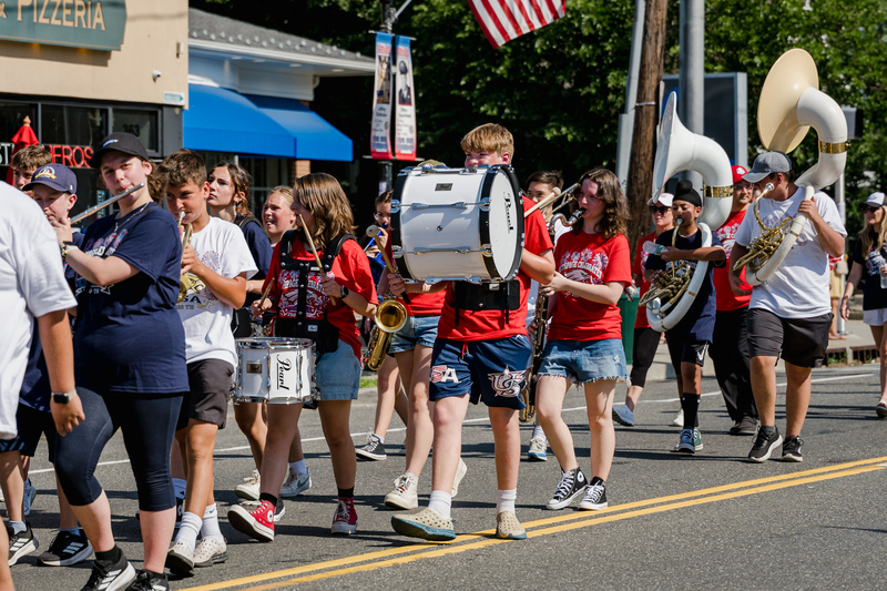 Bethpage Schools take part in community parade marking nation's 250th anniversary