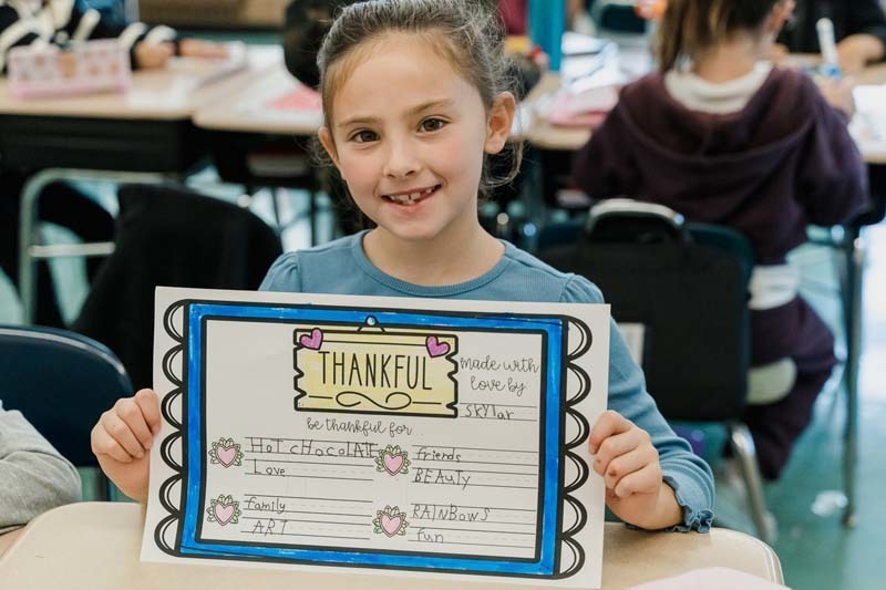 Students at Central Boulevard Elementary School are once again spreading kindness from the classroom to the community with their monthly Thoughtful Thursdays initiative